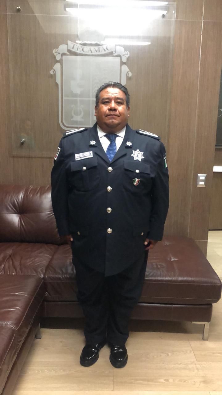 Castillo Palacios es el nuevo comisario de seguridad en Tecámac 