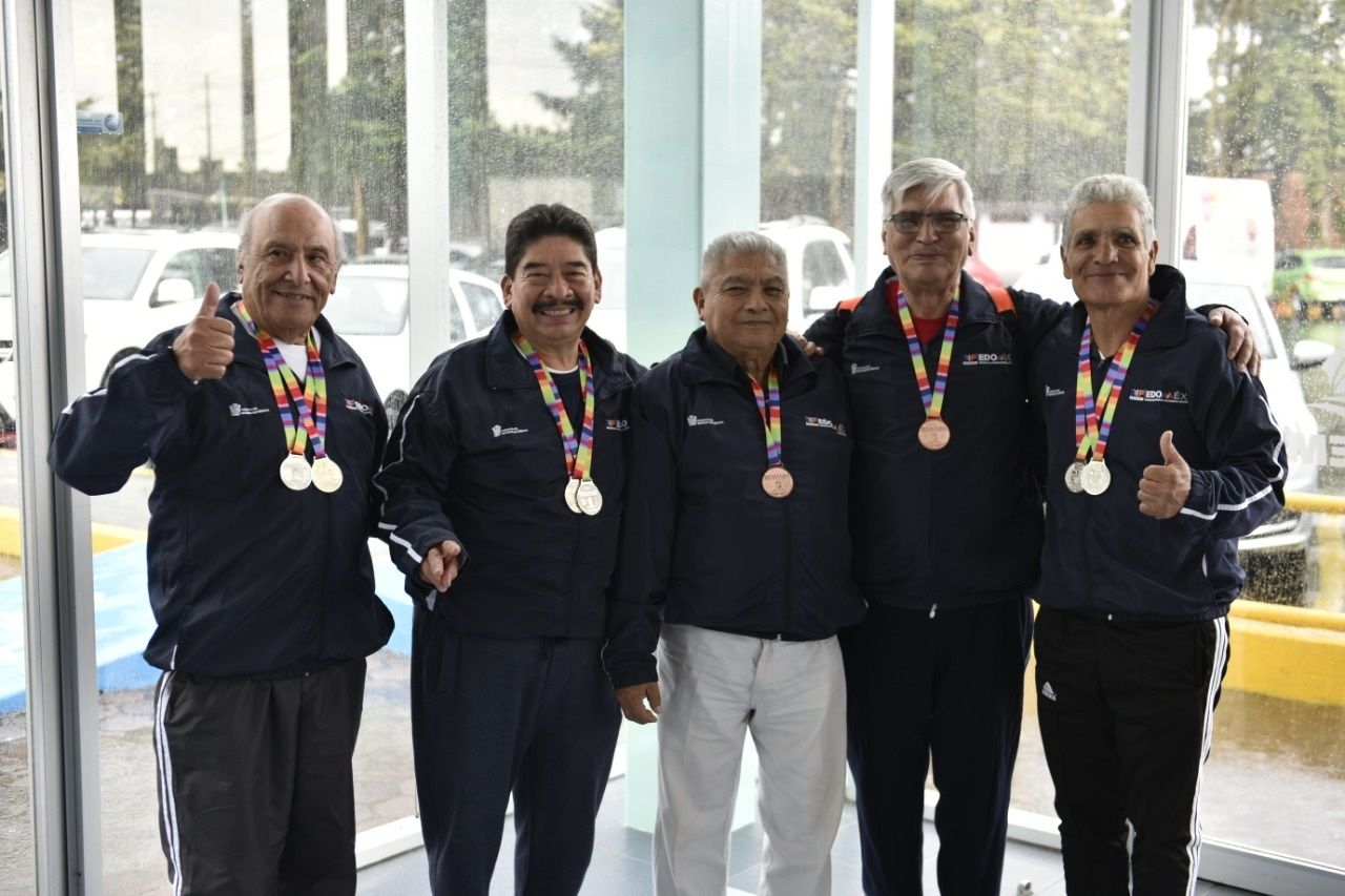 Atizapenses triunfan en Olimpiada Estatal de Adultos Mayores   