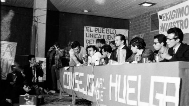 Masacre de estudiantes en el 68