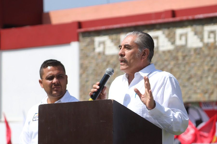 


En Chimalhuacán inauguramos estadio de futbol ’La Joven Guardia’
