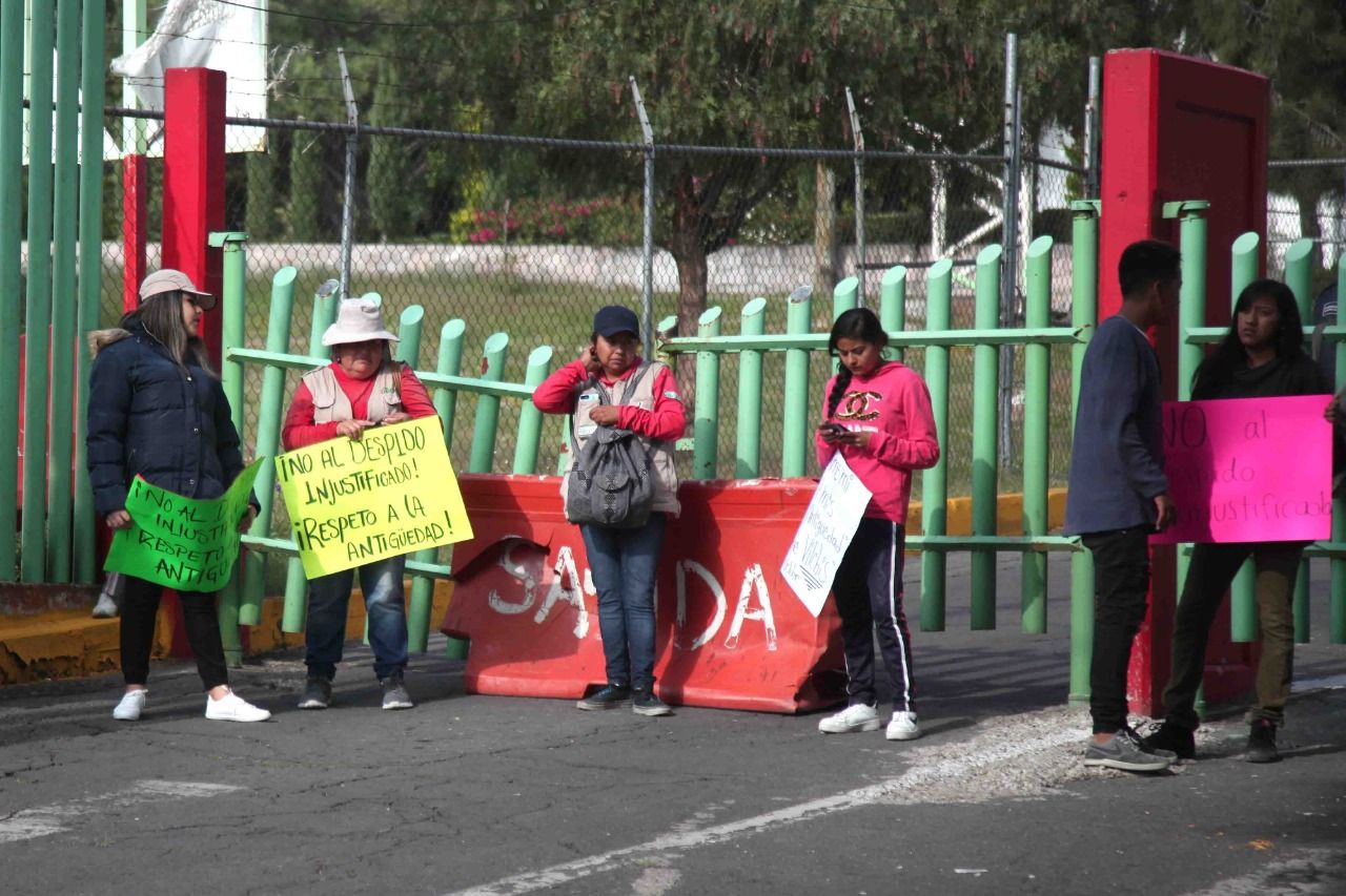 Familias de Ecatepec liberan accesos al Parque Ecológico Ehécatl donde ex trabajadores mantenían un bloqueo