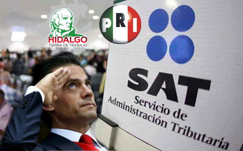 Consintió SAT de EPN a municipios e instituciones hidalguenses con condonaciones 
