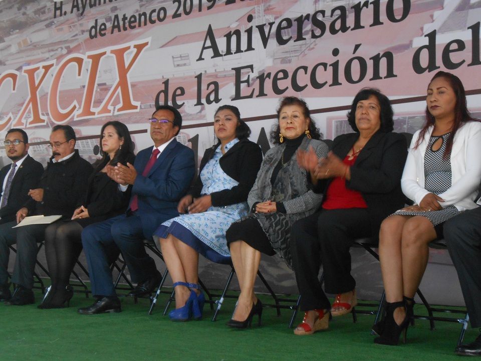 Autoridades solemnizan el CXCIX aniversario como Municipio