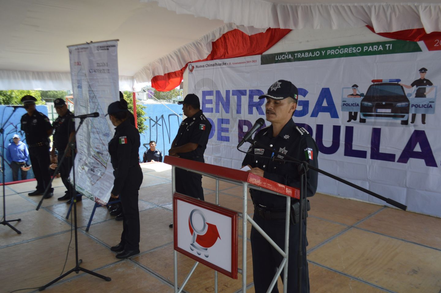 Priorizan patrullaje en barrios y colonias de Chimalhuacán