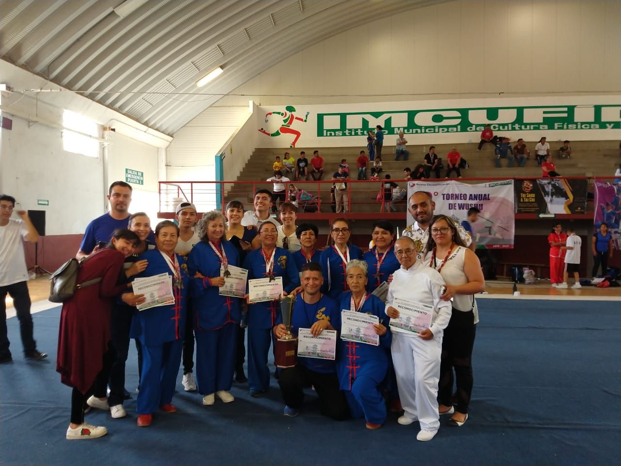 
Chimalhuacán organiza octavo torneo de Wushu