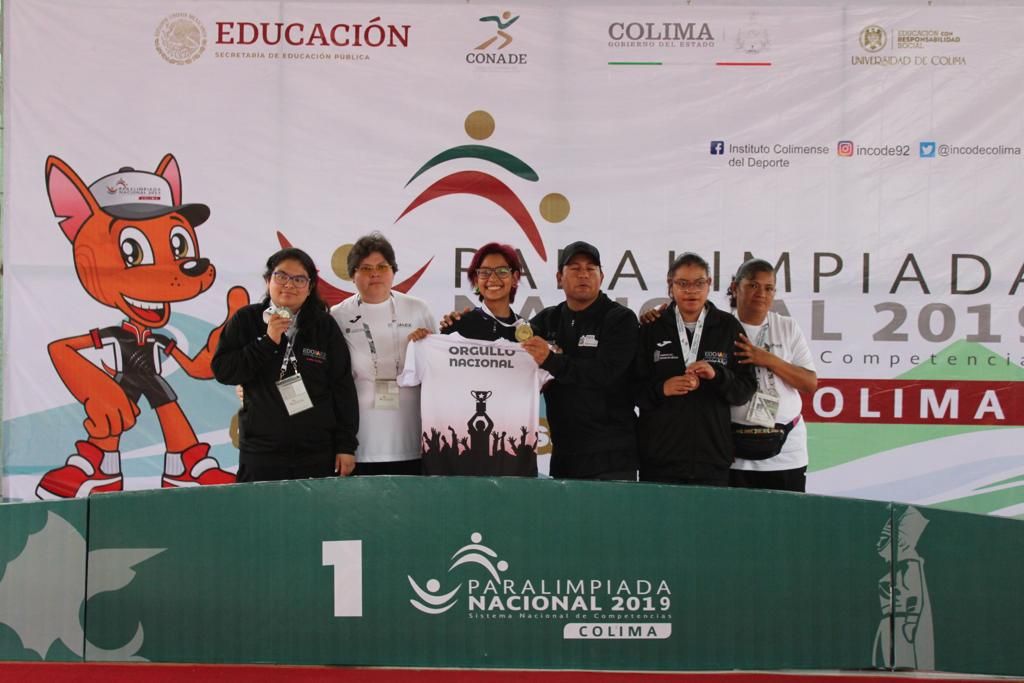 Destacan mujeres Mexiquenses en la Paralimpiada Nacional 2019