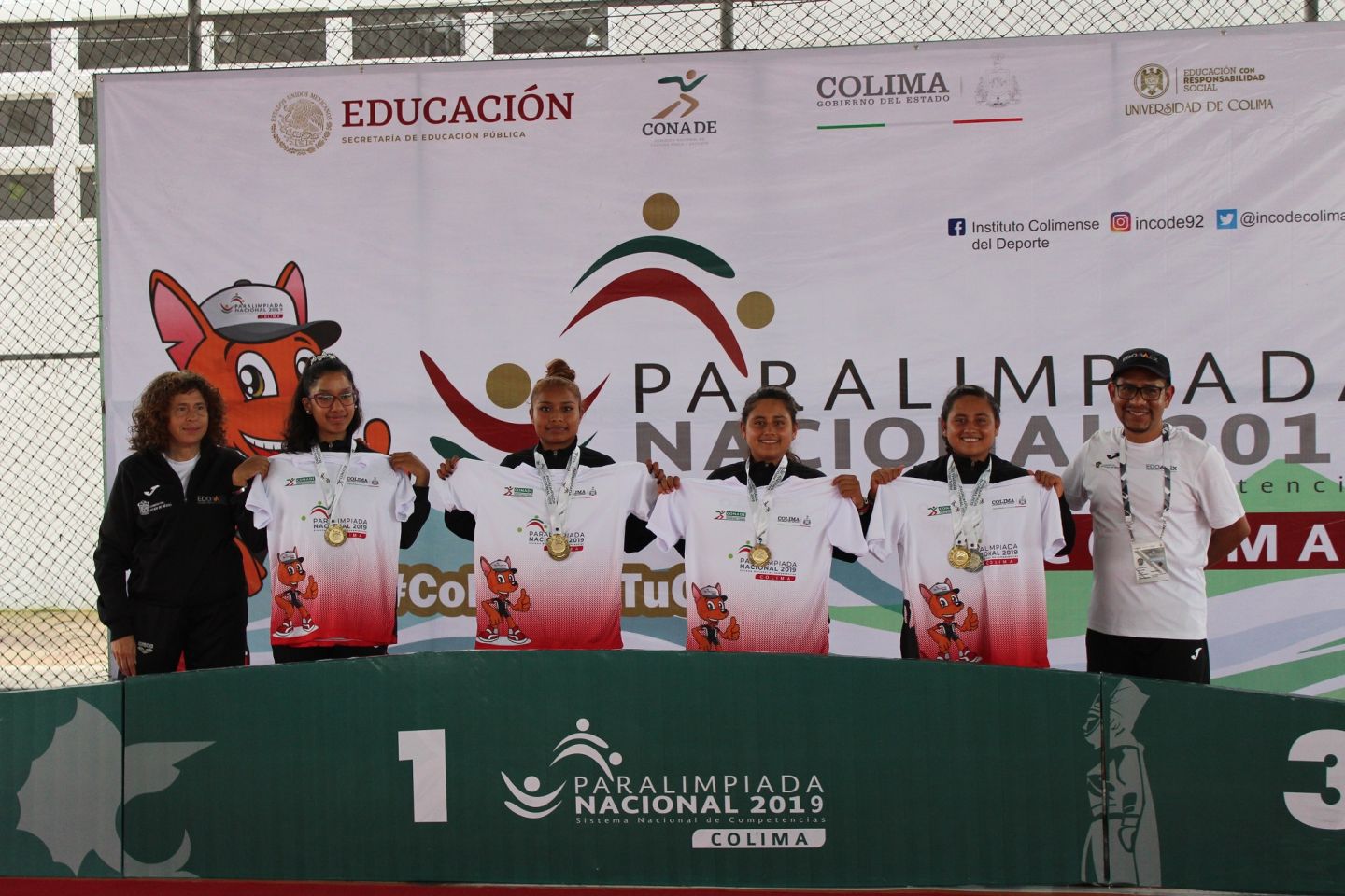 EDOMEX continúa cosechando medallas en Paralimpiada Nacional Colima 2019