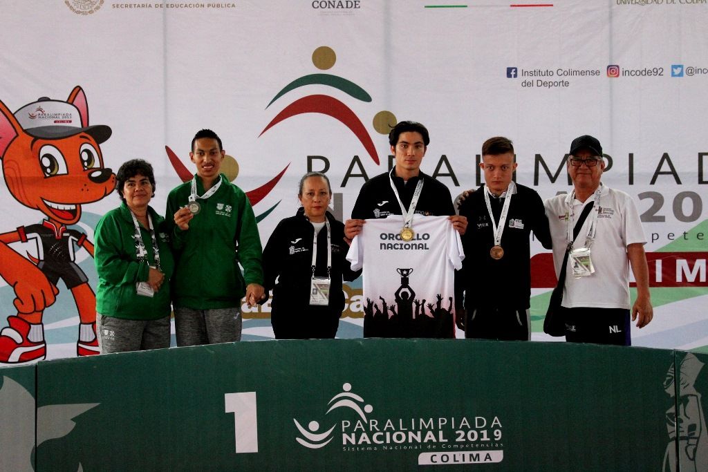 El segundo bloque de para-atletas mexiquenses concluye en paralimpiada nacional 2019