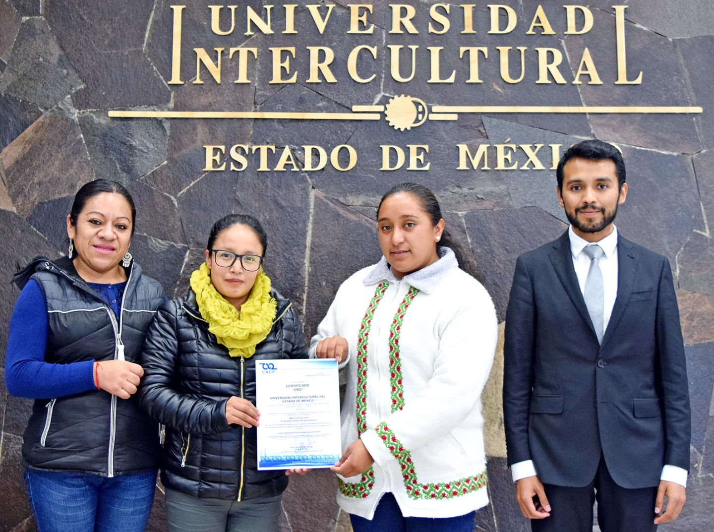  Recibe Universidad Intercultural certificación nivel Oro en igualdad laboral y no discriminación 