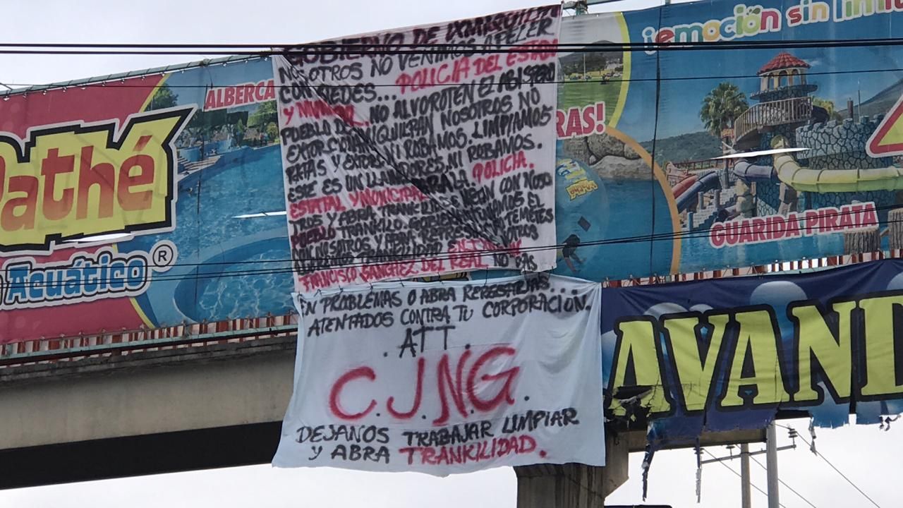 CJNG advierte a Policía de Ixmiquilpan represalias y atentados sí obstruye "limpia"