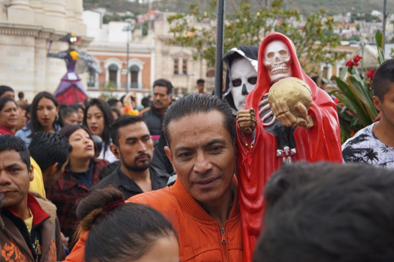 Acusan a ’Yoli’ Tellería pretender desaparecer Santuario de la Santa Muerte con grupos de choque