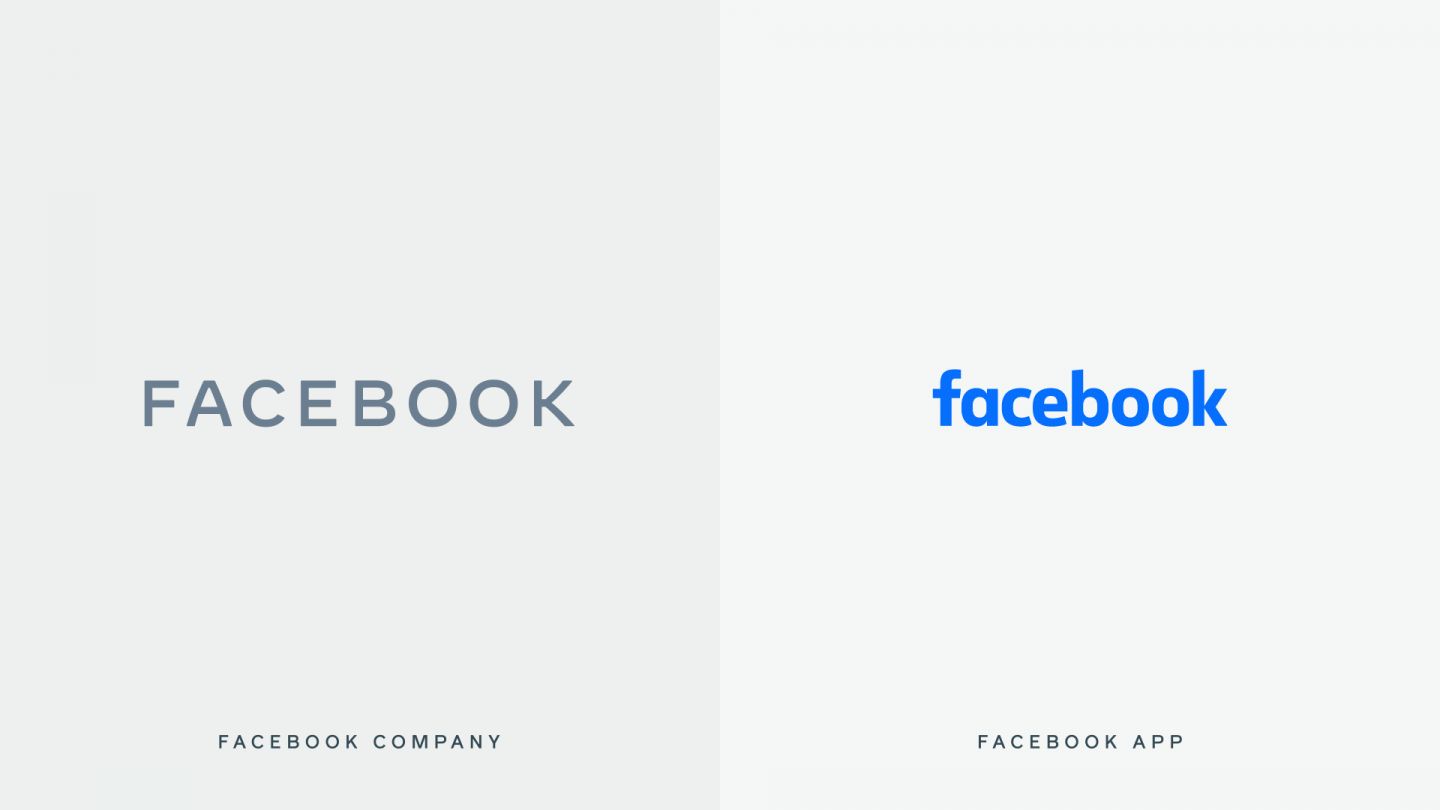 Facebook crea nuevo logotipo para diferenciar entre empresa y red social