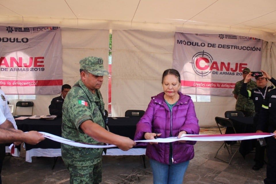 Del 4 al 8 de octubre se llevara a cabo en el municipio de La Paz el programa Canje de Armas 2019