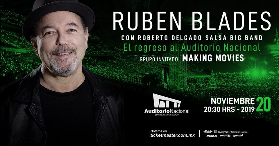 Ruben Blades en el Auditorio Nacional