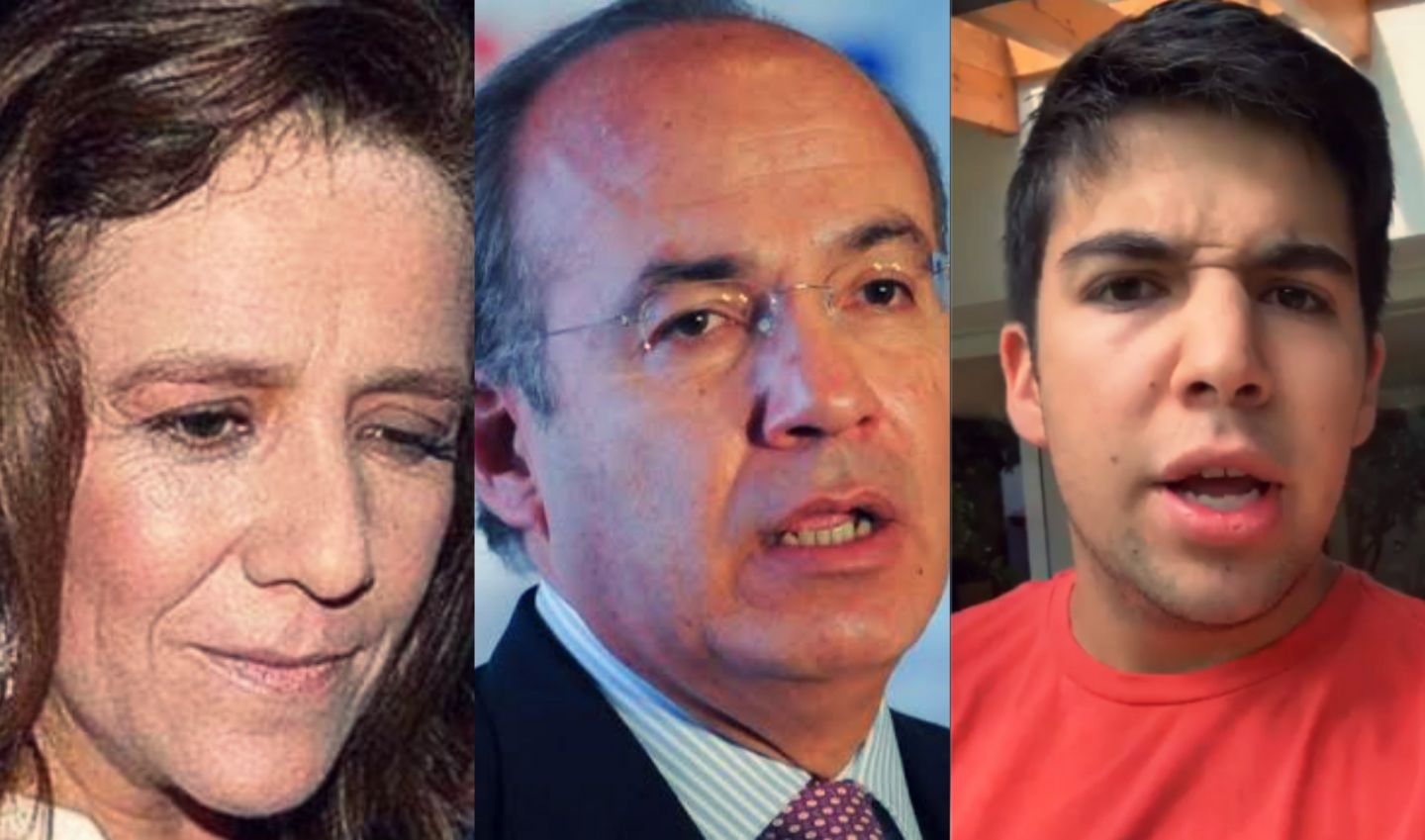 Esto son los Calderón-Zavala, los de los fraudes, falsificaciones y la Guerra Sucia 