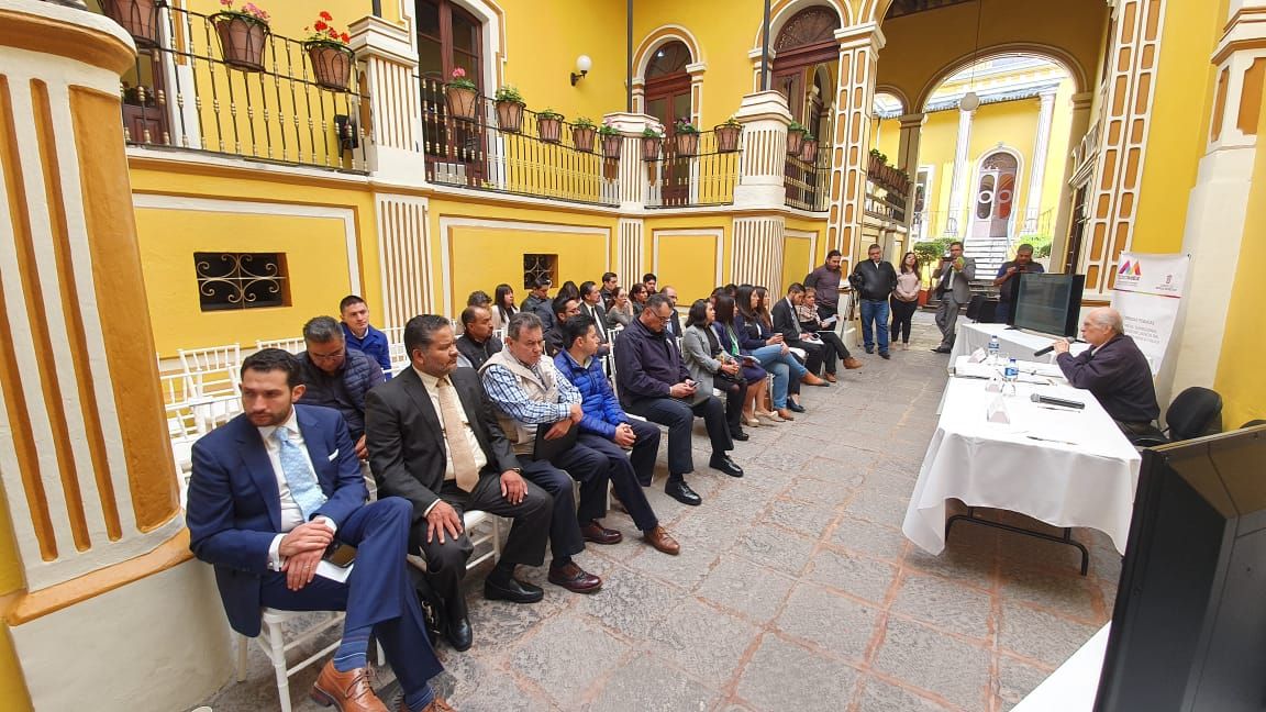 Intercambian ideas sobre la construcción del plan parcial subregional de la zona de influencia del tren interurbano México-Toluca