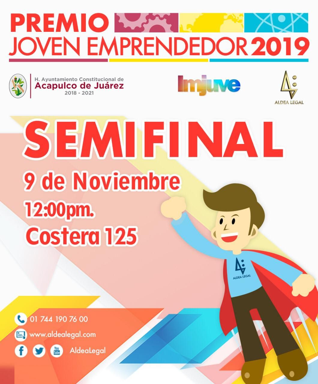Hoy, gran semifinal Premio Joven Emprendedor 2019 