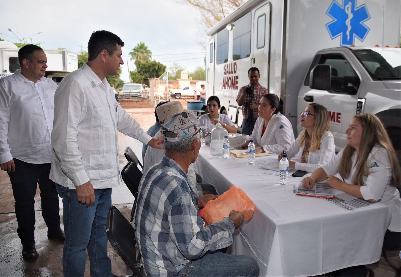 Recibe beneficios en Brigada Médica y de Servicios Integrales la comunidad del Ejido Chihuahuita