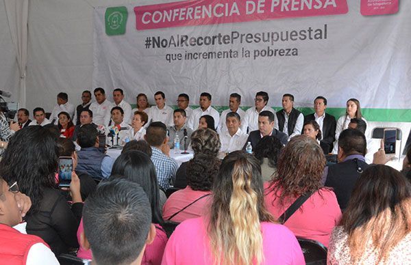 ’No al recorte del presupuesto’ demanda Maricela Serrano a Diputados