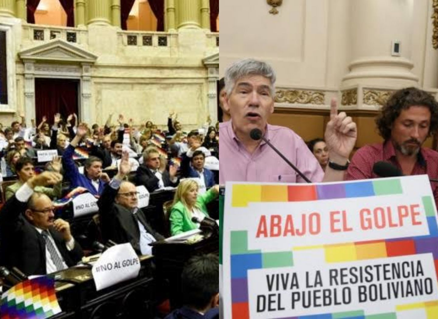Prepara Congreso en Argentina repudio a Golpe de Estado en Bolivia 