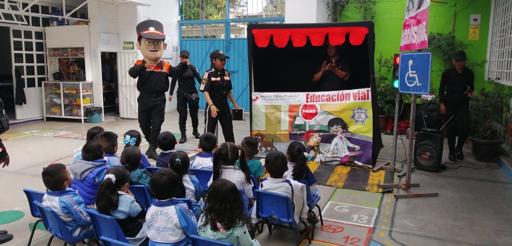 Chimalhuacán impulsa Cultura Vial con programa Seguridad Escolar