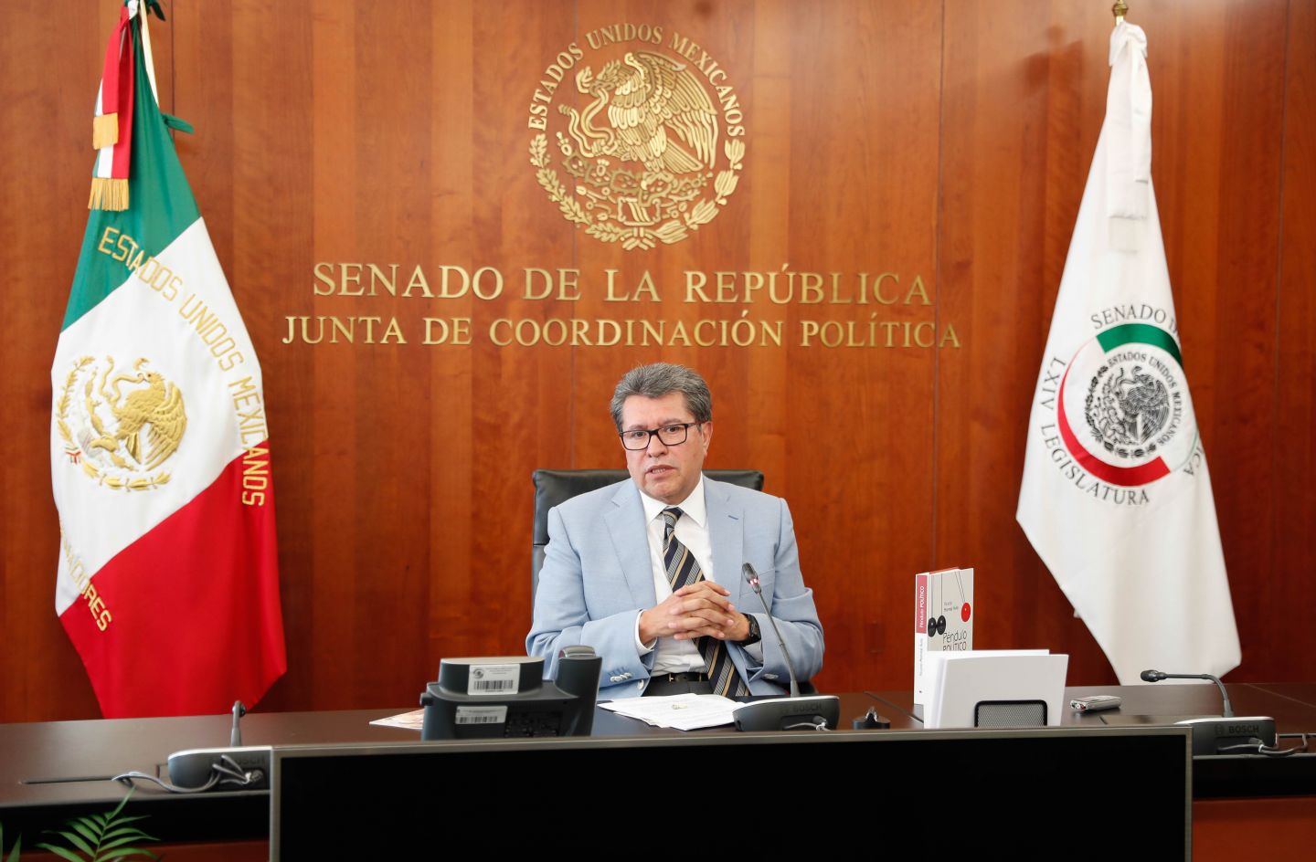 Tras elección de Rosario Piedra al frente de la CNDH, llama Ricardo Monreal a la reconciliación en el Senado​