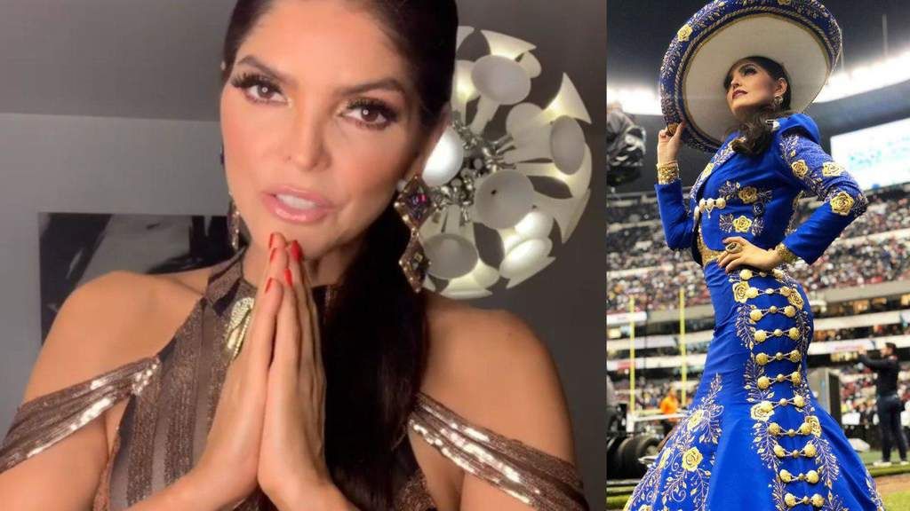 Ana Bárbara se disculpa por cambiarle una palabra al Himno de México