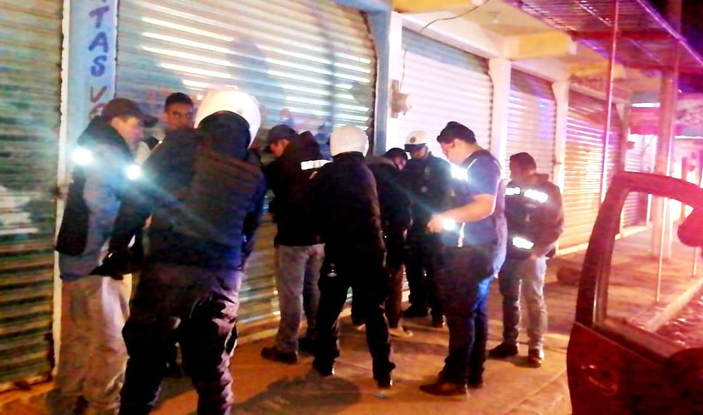 66 detenidos en operación rastrillo de 7 municipios del Edoméx
