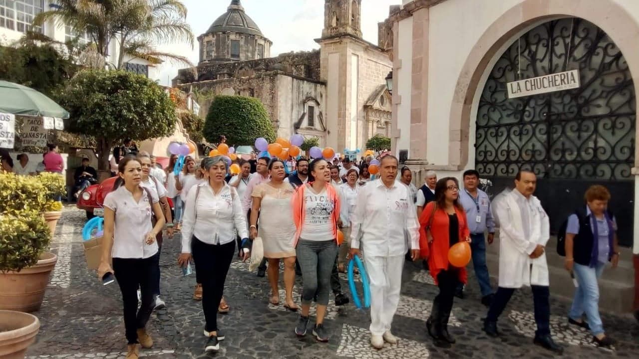 Conmemoran en Taxco el Día Internacional de la Eliminación de la Violencia contra la Mujer.