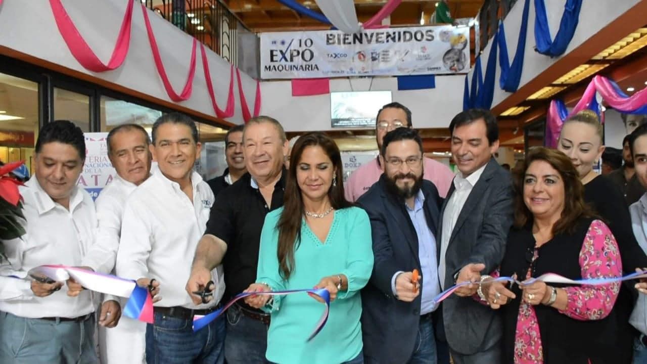 
Inaugura Marcos Parra la 10ª edición de Expo Maquinaria 2019. 