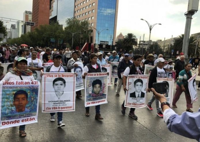 Alistan operativo por marcha por los 43 estudiantes de Ayotzinapa 