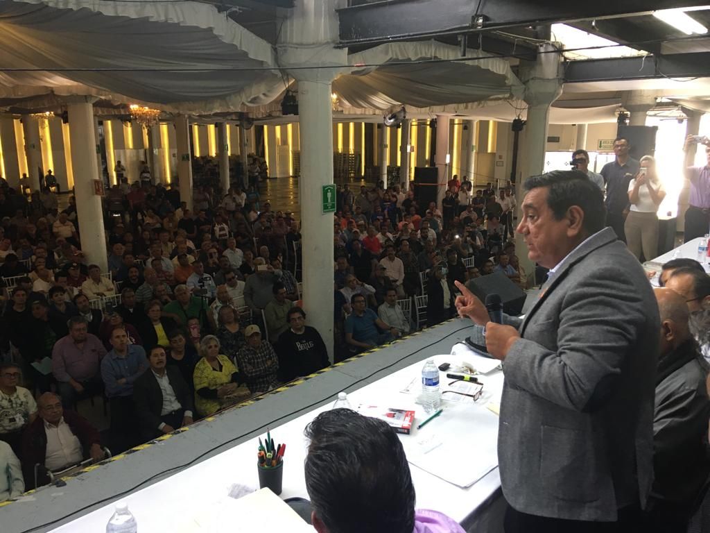 Respalda Félix Salgado la lucha laboral de los jubilados del SME
