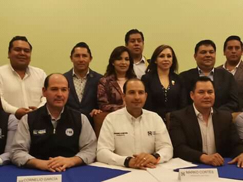PRI  y Morena vetados para hacer alianzas con el PAN en Hidalgo: Marko Cortés 