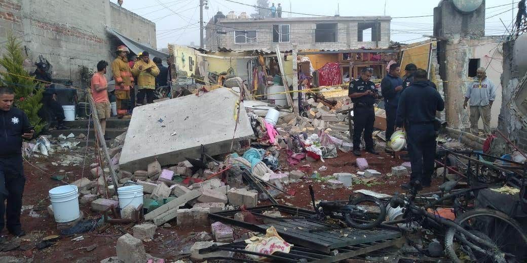 Reportan estables los lesionados por explosión en Tultepec; fallecieron dos