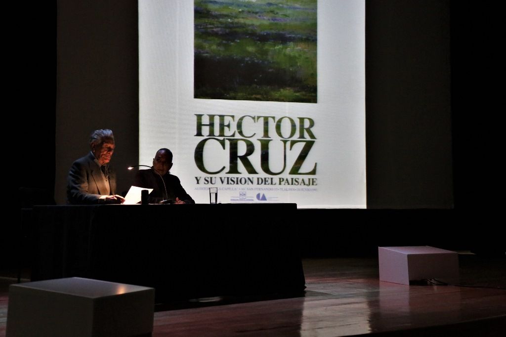 Comparte Héctor Cruz vivencias plásticas con mexiquenses