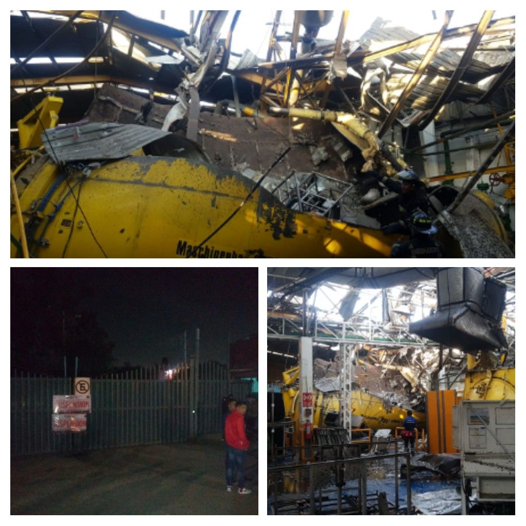 Explota fábrica de vidrio en Ecatepec, hay un muerto y más de diez lesionados