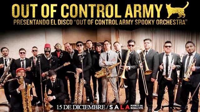 Out Of Control Army en el Sala