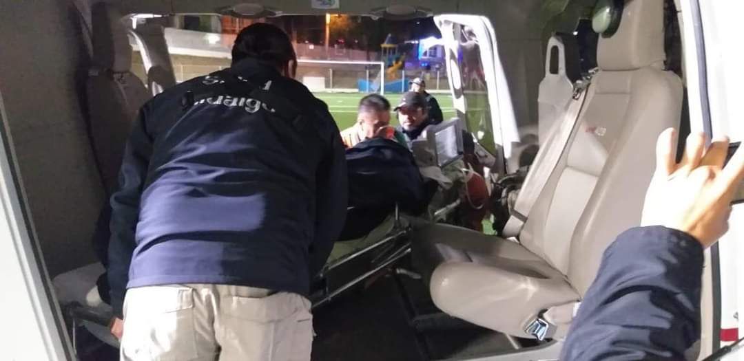 Un muerto y 2 heridos por caída  de castillo pirotécnico en Nopala, Hidalgo