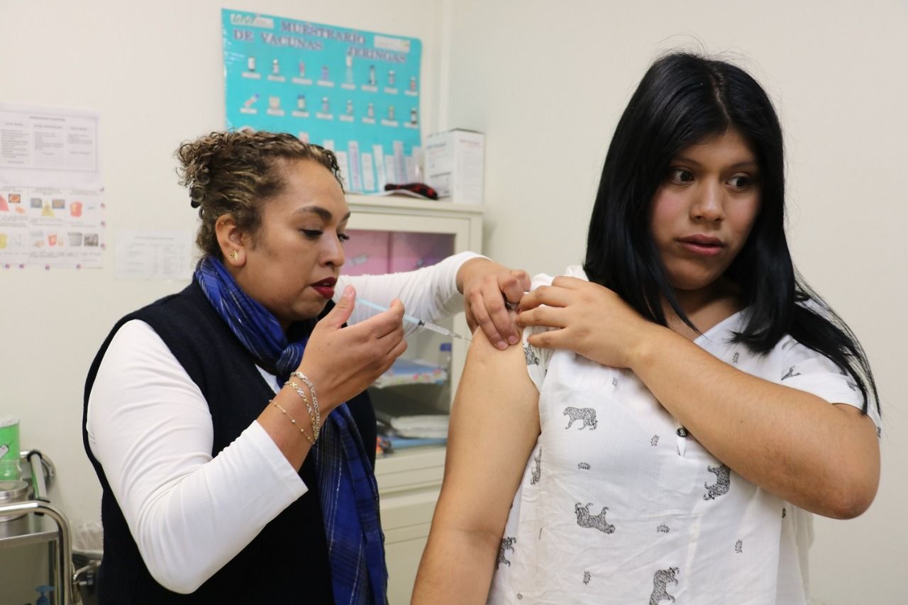 Solo el 60% de los Mexiquenses se han vacunado contra la influenza