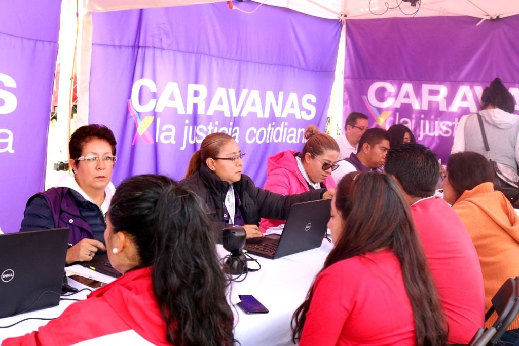 Las Caravanas por la Justicia Cotidiana suman más de 11 mil 400 beneficiarios
