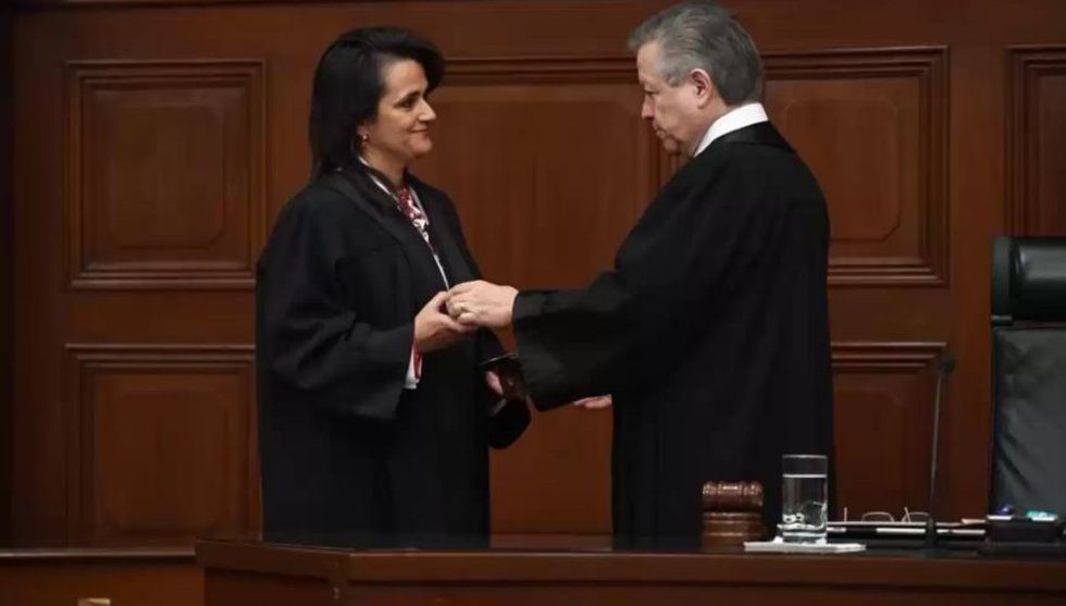 Margarita Ríos-Farjat asume como ministra de la Suprema Corte

