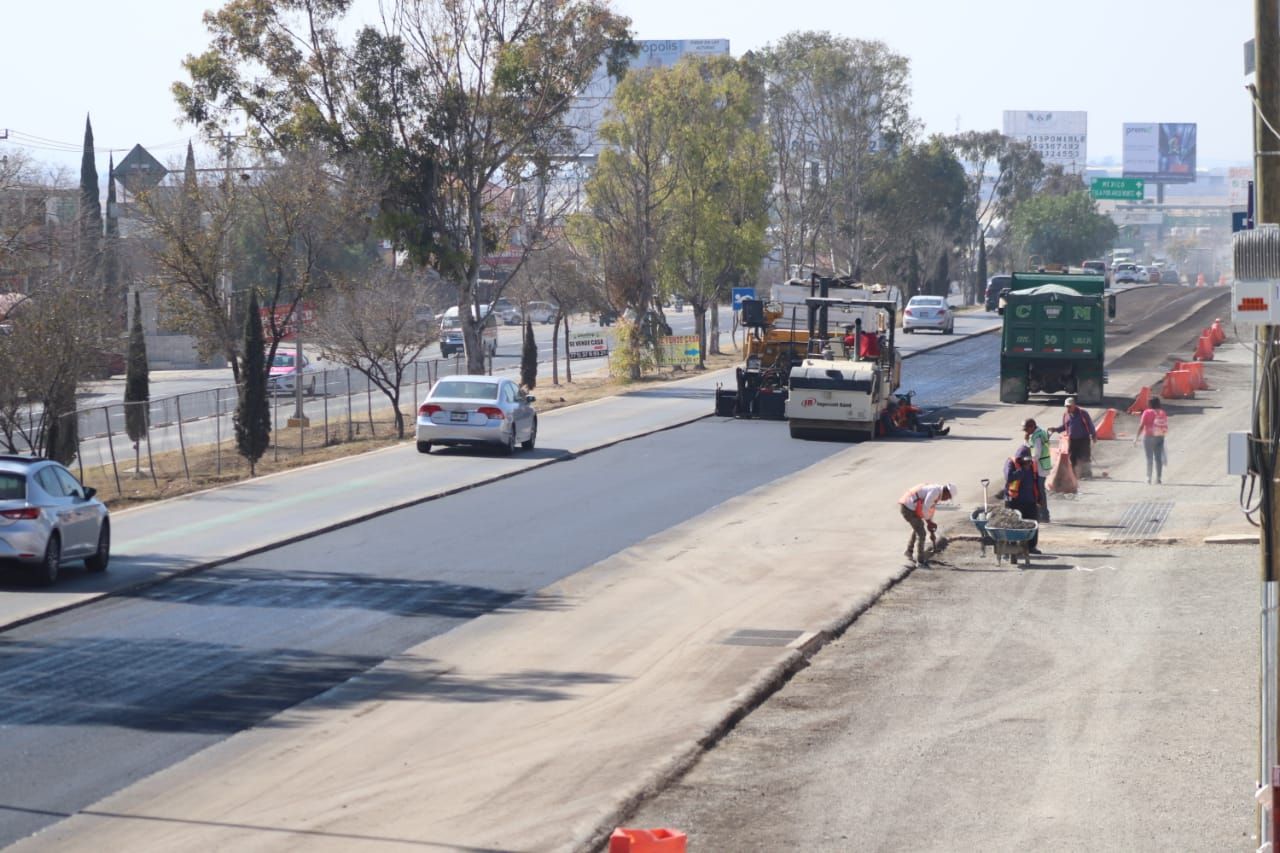 Miércoles 8 y jueves 9 de enero se realizarán los trabajos de repavimentación de la carretera México - Pachuca