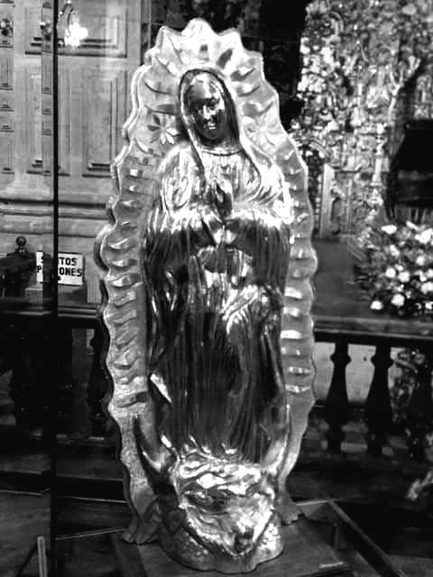 Réplica de la escultura de la Virgen de plata de Taxco será exhibida junto a obras de da Vinci, Miguel Ángel, Rafael y Caravaggio.