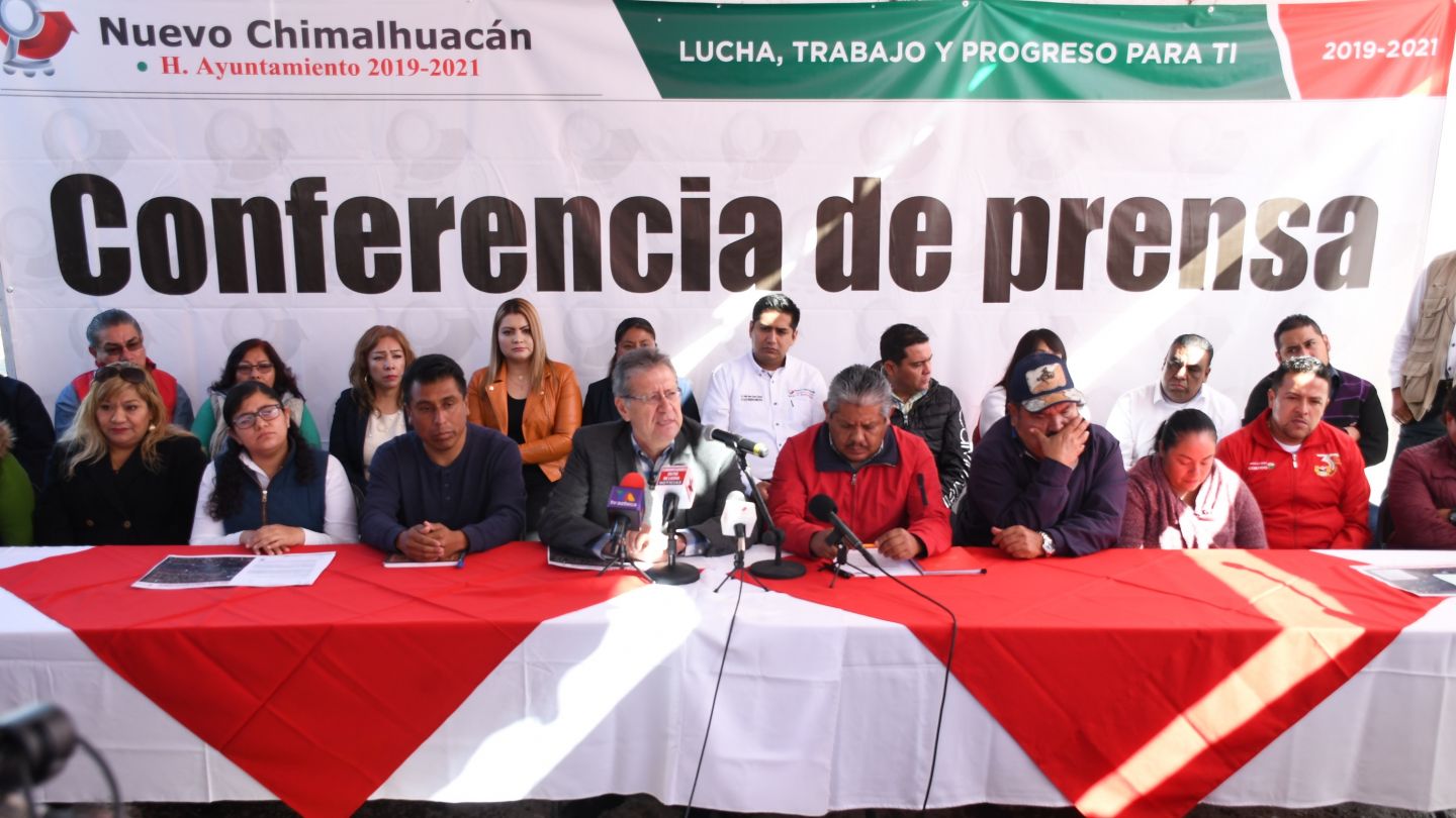 El compromiso del gobierno de Chimalhuacán es brindar agua de calidad y suficiente: Jesús Tolentino
