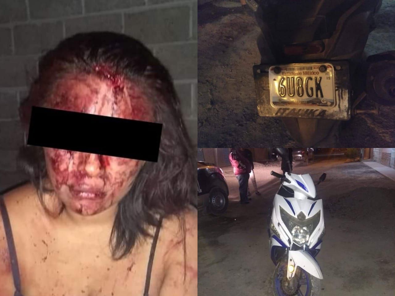 Detienen a mujer por intentar robar una motoneta en Tezoyuca.