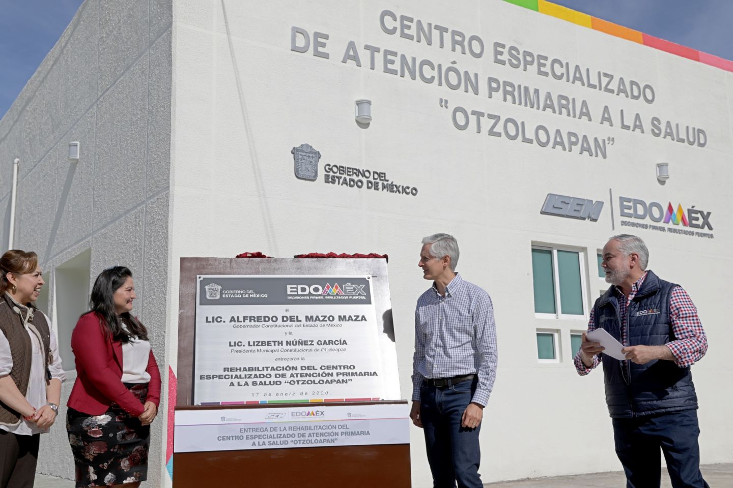 Alfredo del Mazo informa que se han rehabilitado 320 Centros de Salud en el Edoméx