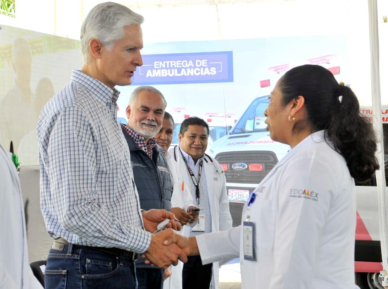 Se suma EDOMÉX a INSABI para mejorar el servicio de salud en beneficio de las familias mexiquenses: Alfredo del Mazo