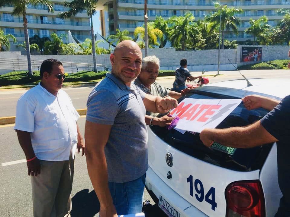 Se suman más transportistas al proyecto de Alfredo Mate en Acapulco 