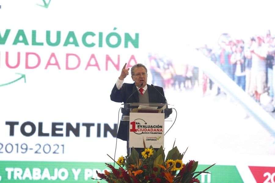 Rinde 1a. Evaluación alcalde de Chimalhuacán y anuncia posible ruptura con el PRI en próximas elecciones.