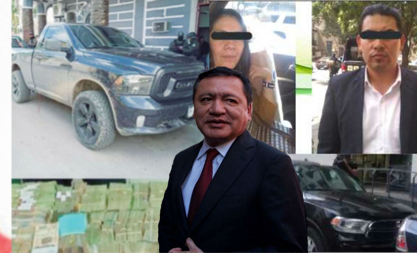 Otra camioneta negra con otros 3.3 millones en efectivo apunta a Osorio Chong